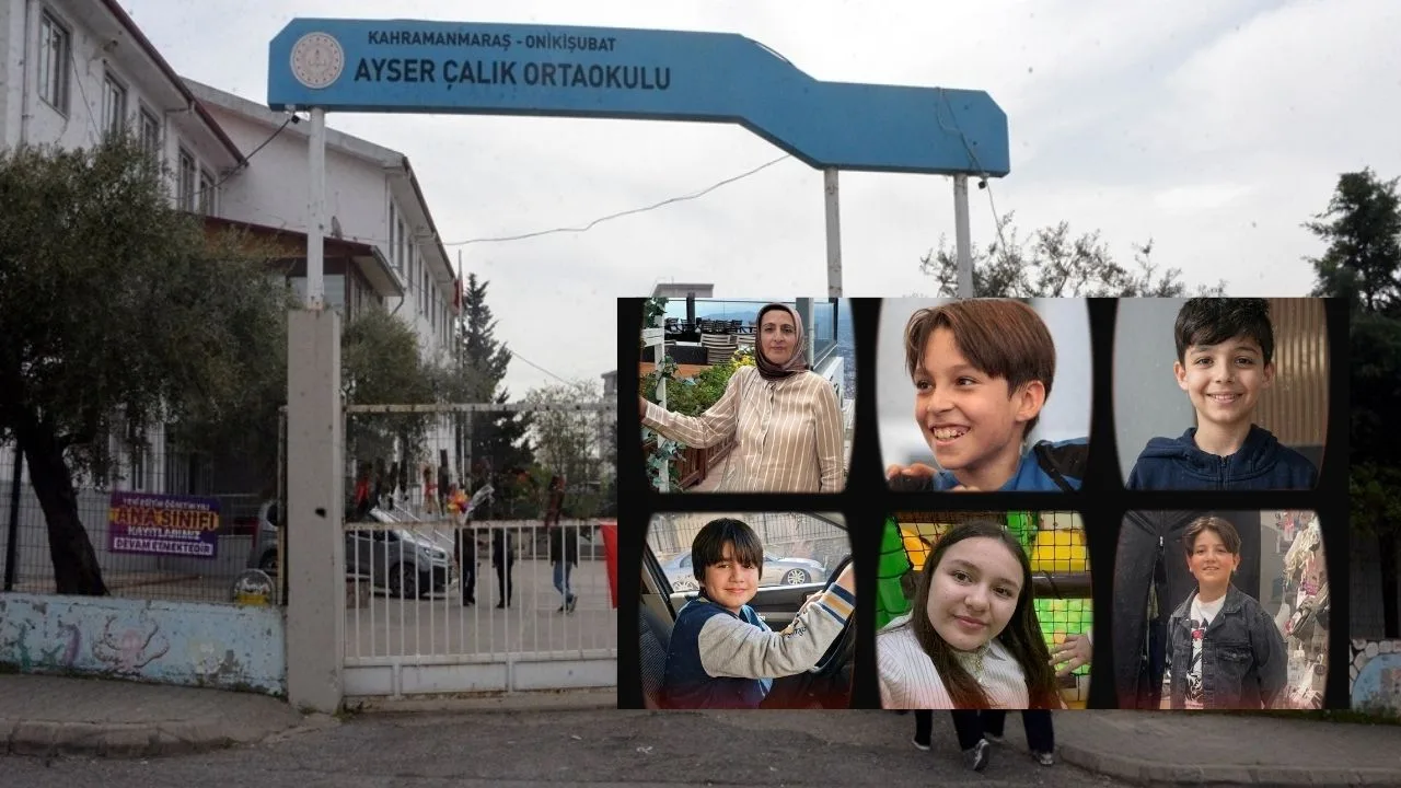 Kahramanmaraş’taki okul saldırısında hayatını kaybeden 9 öğrenicin 6’sının, 5/E sınıfından