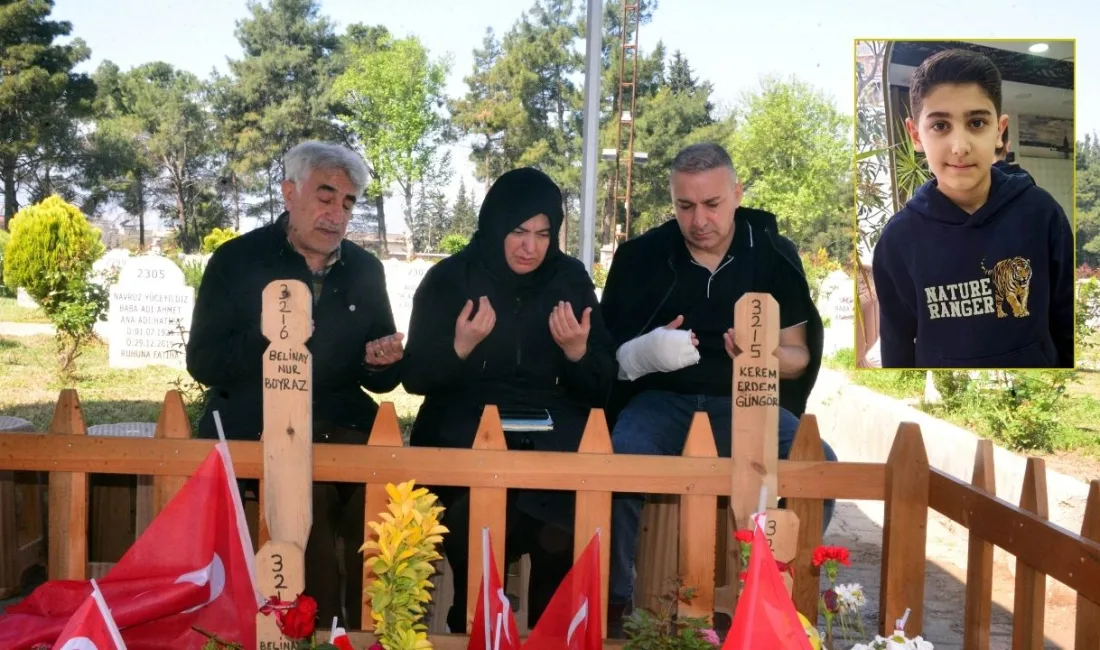 Kahramanmaraş’ta okul saldırısında hayatını kaybeden 11 yaşındaki Kerem Erdem Güngör’ün