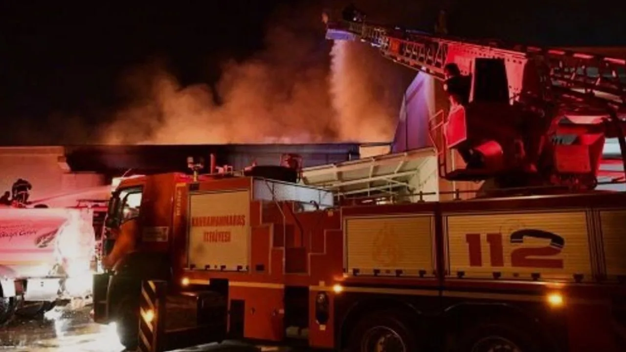 Kahramanmaraş İtfaiyesinin 1 aylık bilançosu açıklandı