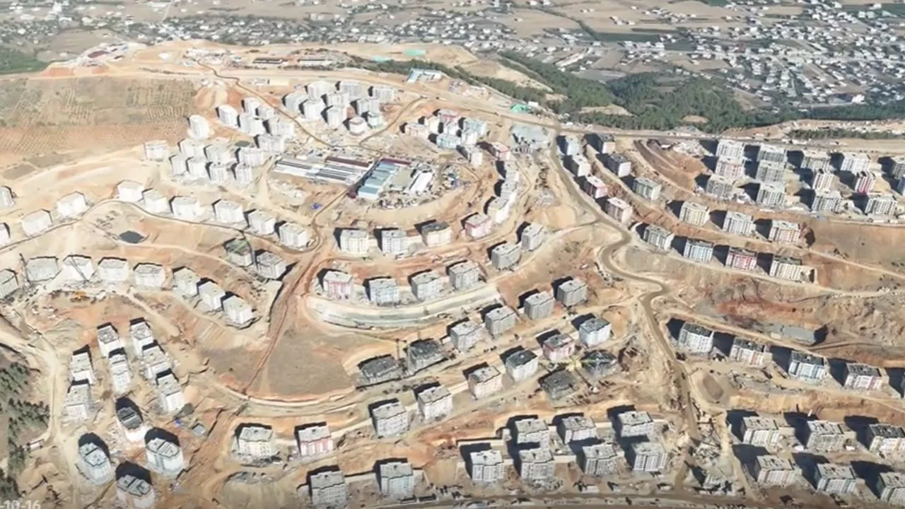 Kahramanmaraş’ta TOKİ tarafından yürütülen konut projeleriyle birlikte yeni yerleşim alanları