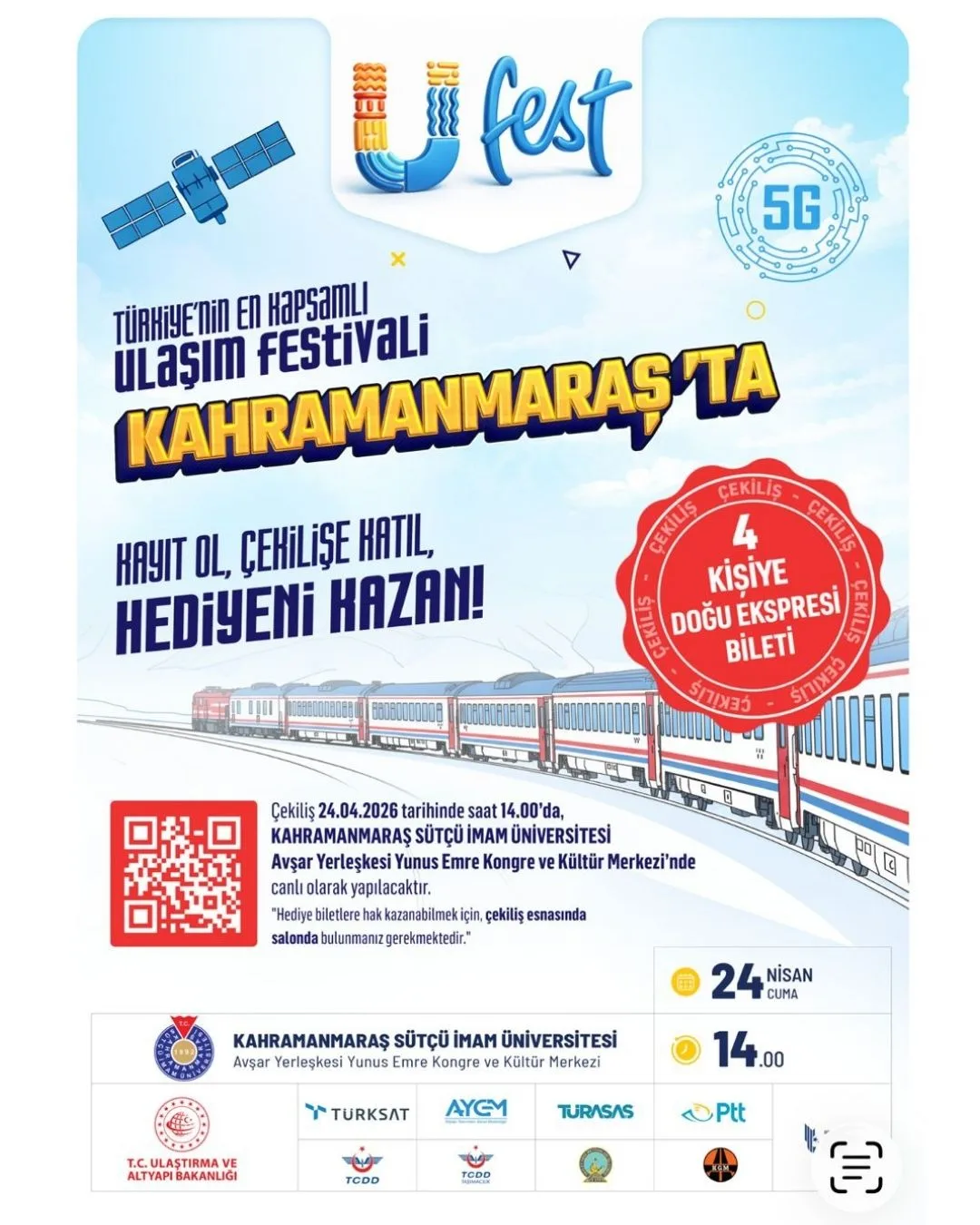 Kahramanmaraş’ta çekilişli festival!