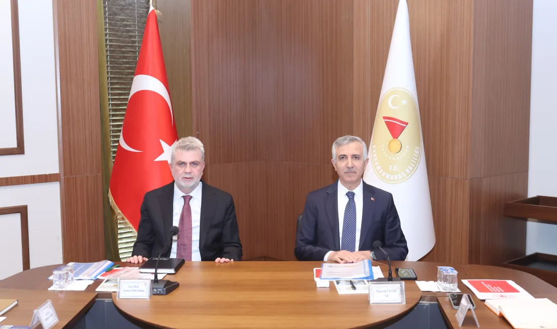 İl İdare Şube Başkanları Toplantısı, Kahramanmaraş Valisi Mükerrem Ünlüer başkanlığında