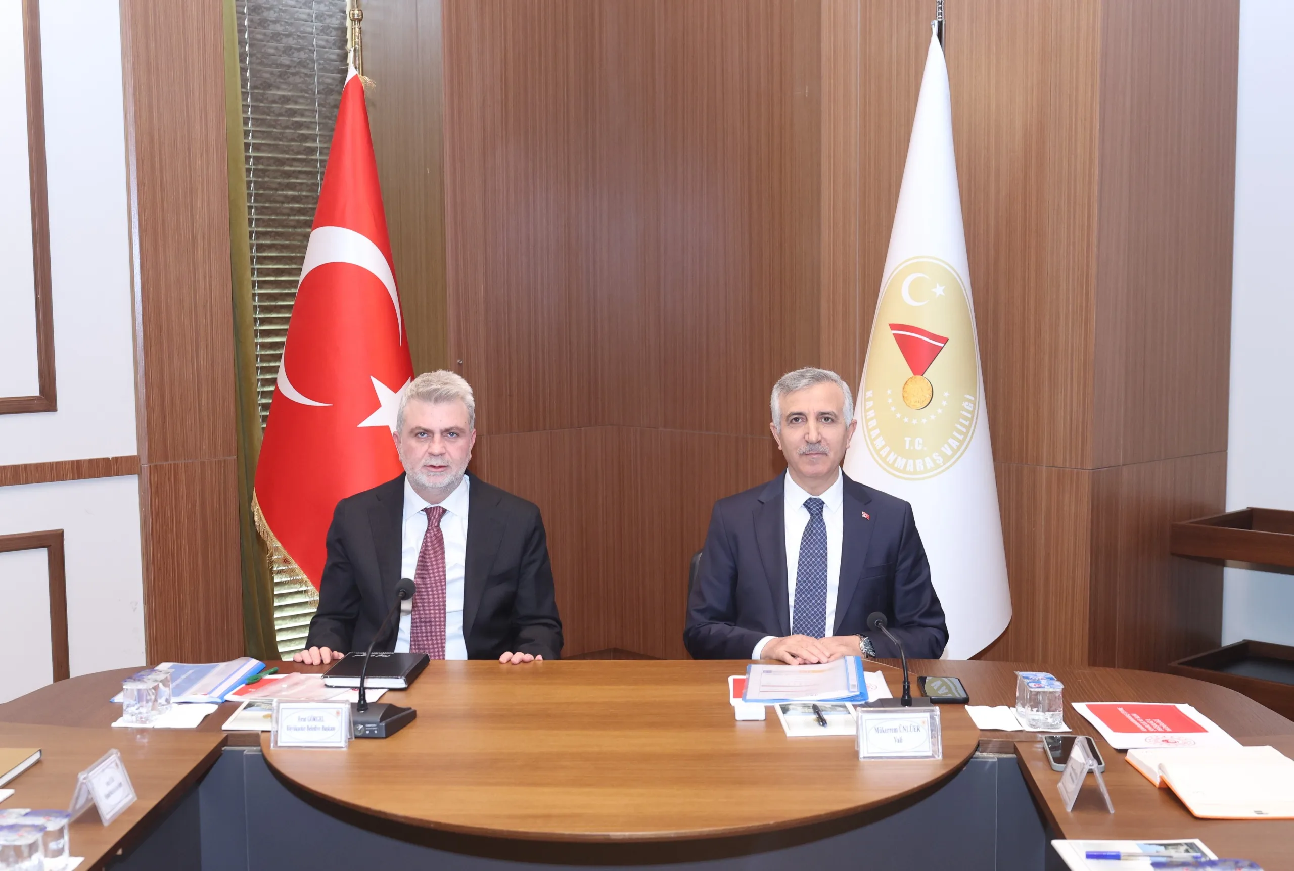 İl İdare Şube Başkanları Toplantısı, Kahramanmaraş Valisi Mükerrem Ünlüer başkanlığında