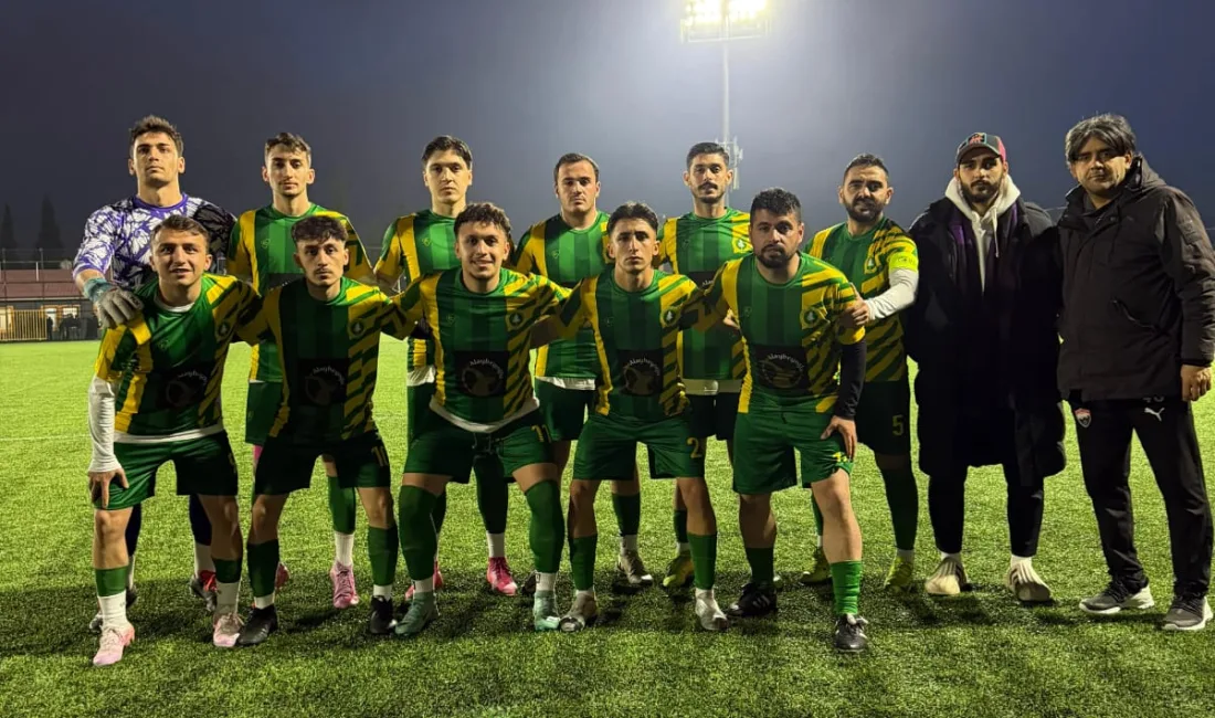 Kahramanmaraş 2.Amatör Lig’de mücadele eden Mağralı Fidanspor, Hartlap Köyü Ali