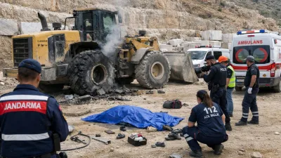 Kahramanmaraş’ın Göksun’da bulunan bir mermer ocağında patlama meydana geldi. Patlamada