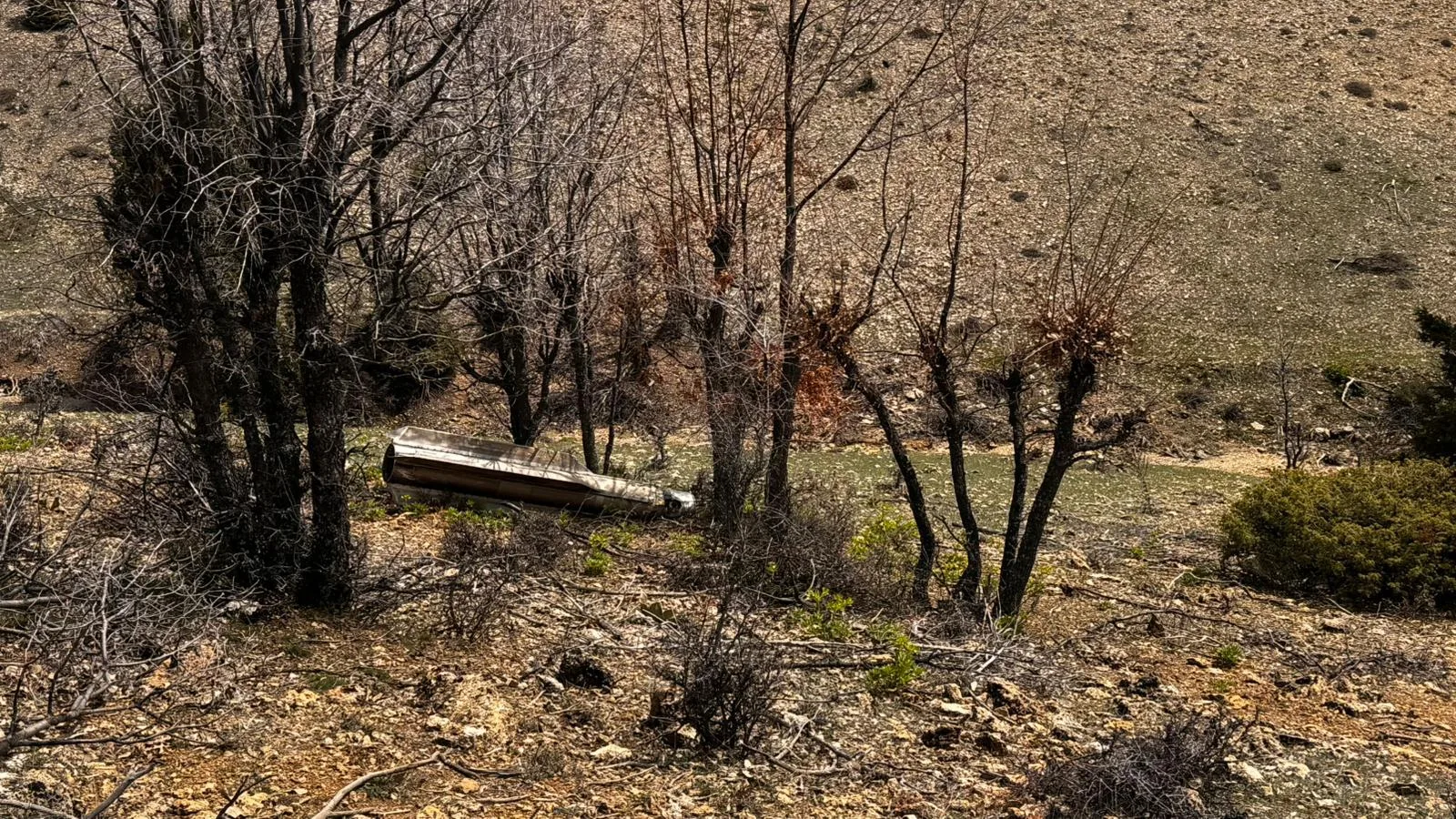 Kahramanmaraş’ın Nurhak ilçesinde füze bulundu. Ekipler harekete geçti. Bölgede geniş
