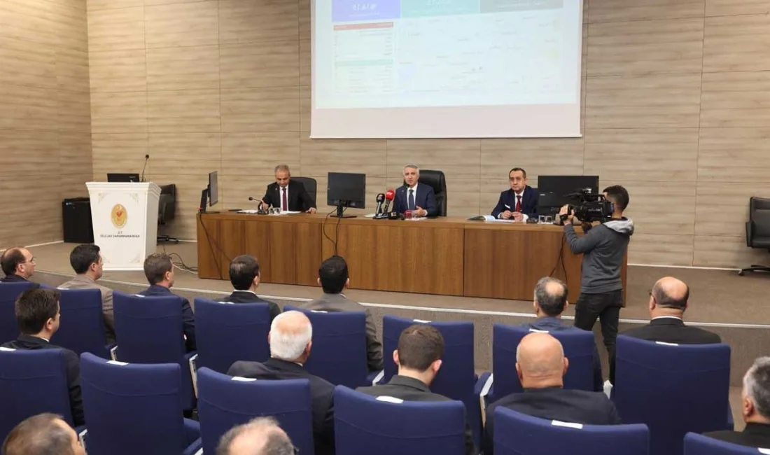 Kahramanmaraş’ta 2026 yılı yatırımlarının ele alındığı İl Koordinasyon Kurulu’nun ikinci