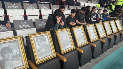 Kahramanmaraş İstiklalspor-Ankara Demirspor maçında duygu dolu anlar yaşandı.  Ayser