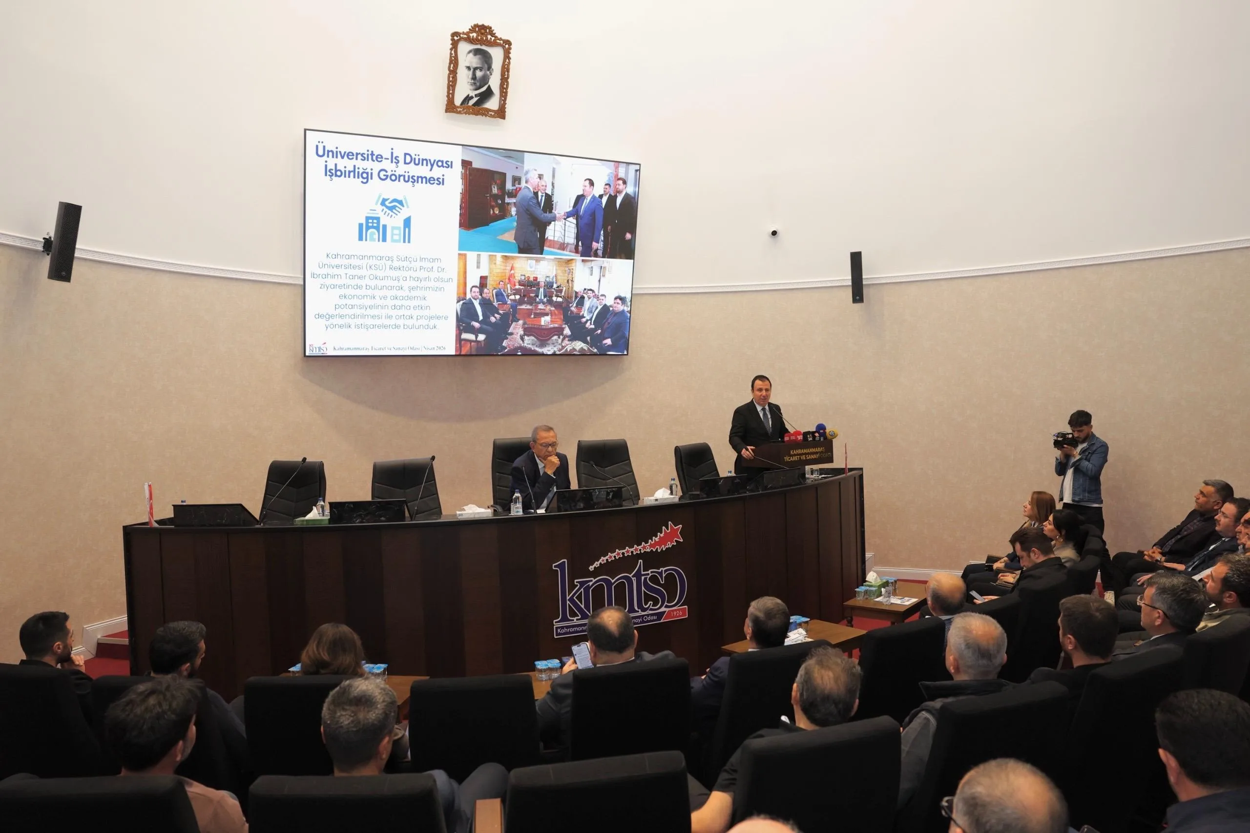 KMTSO Başkanı Buluntu: “Kahramanmaraş üretimle yeniden yükselecek" KMTSO Başkanı Buluntu: “Kahramanmaraş üretimle yeniden yükselecek"