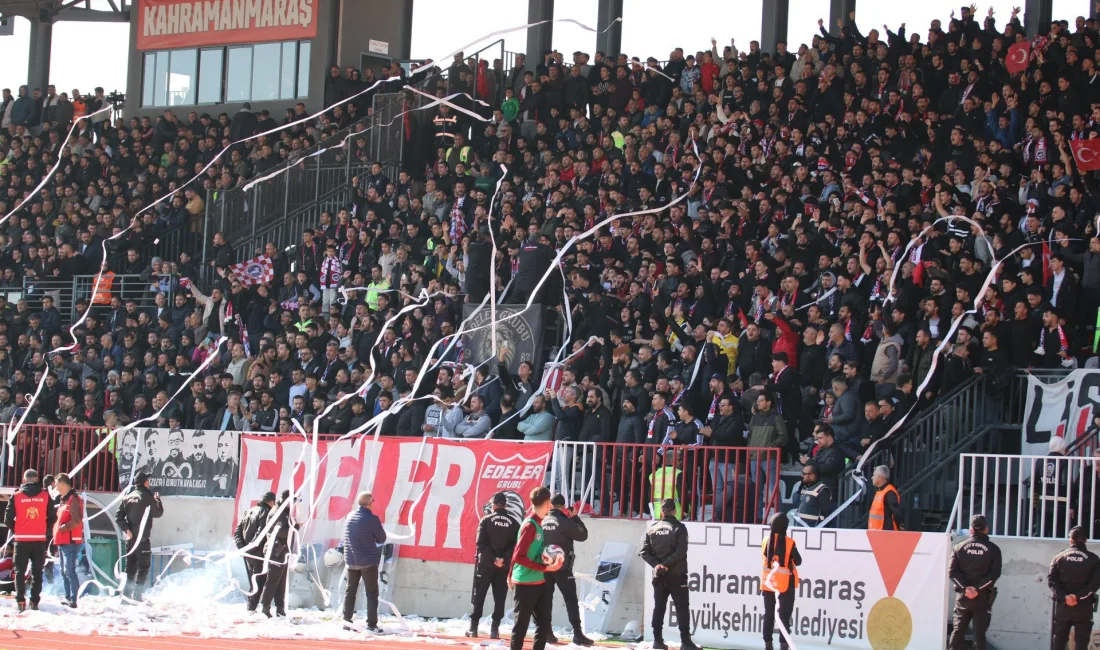 Kahramanmaraş İstiklalspor’da yarı final ilk maçı için hazırlıkları tamam. Yarın