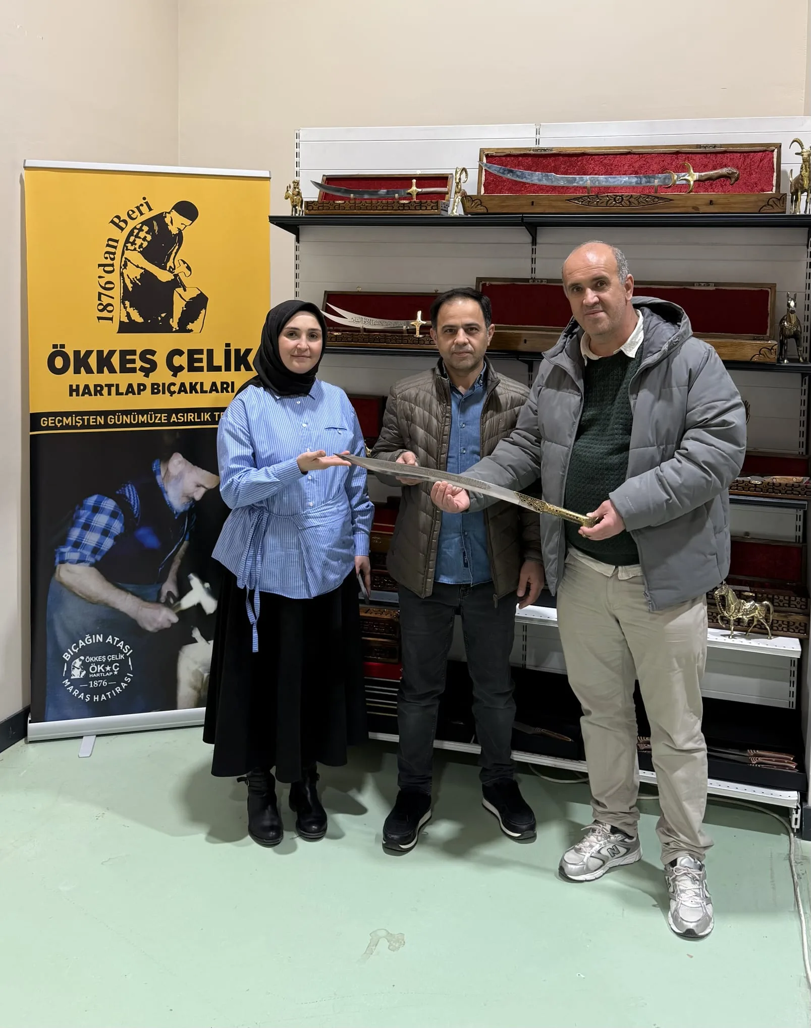 Ökkeş Çelik Hartlap Bıçakları İstanbul’da İlgi Odağı Oldu