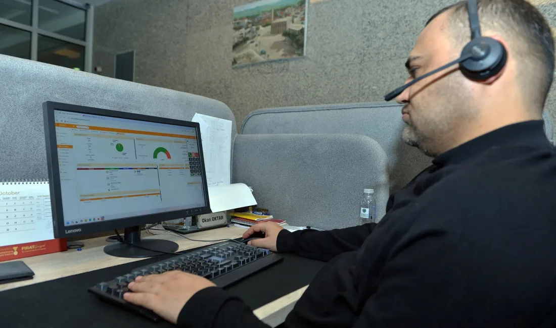 Kahramanmaraş Büyükşehir Belediyesi, yapay zekâ teknolojisiyle donatılmış ALO 153 Çağrı