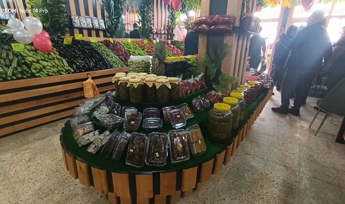 Şehit İlyas Peksoy Caddesi üzerinde yer alan Kuzey Şarküteri ve