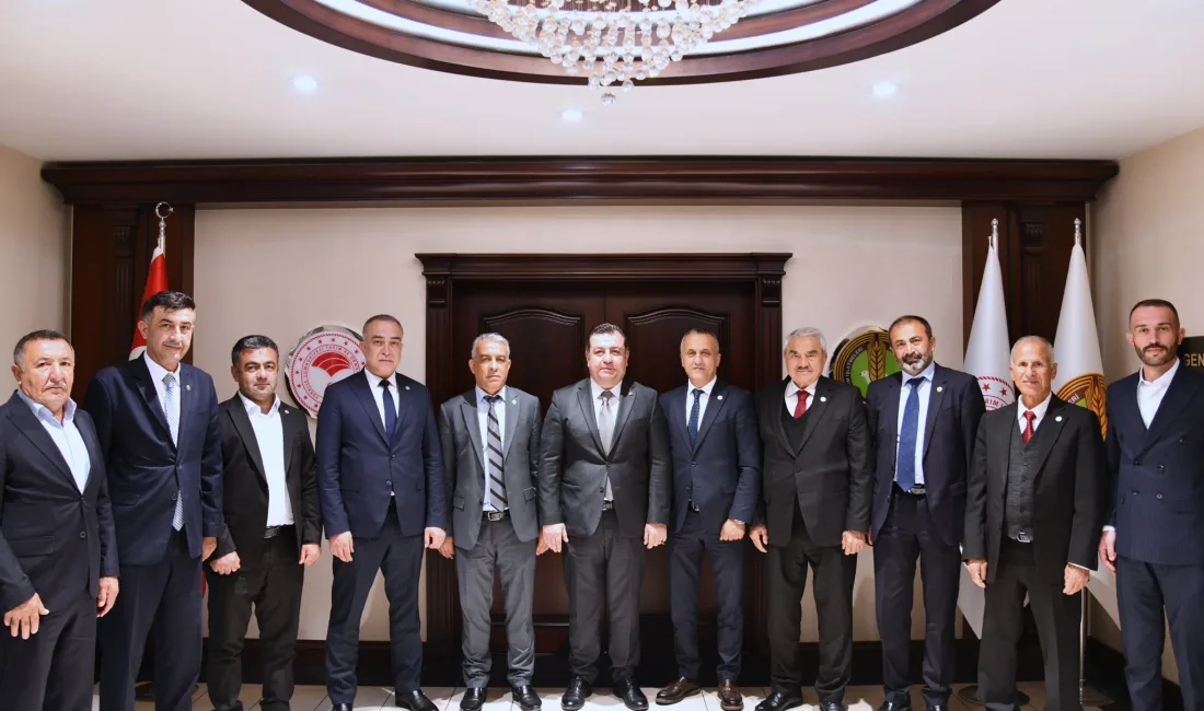 Kahramanmaraşlı Ziraat Odası Başkanları, kentin tarımsal geleceğini şekillendirmek ve üreticinin
