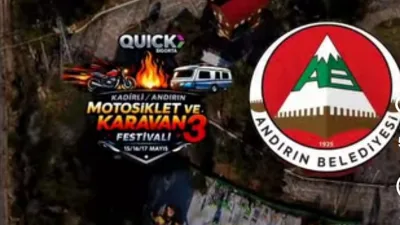 Kahramanmaraş’ın doğa harikası ilçesi Andırın, bu yıl üçüncüsü düzenlenecek olan