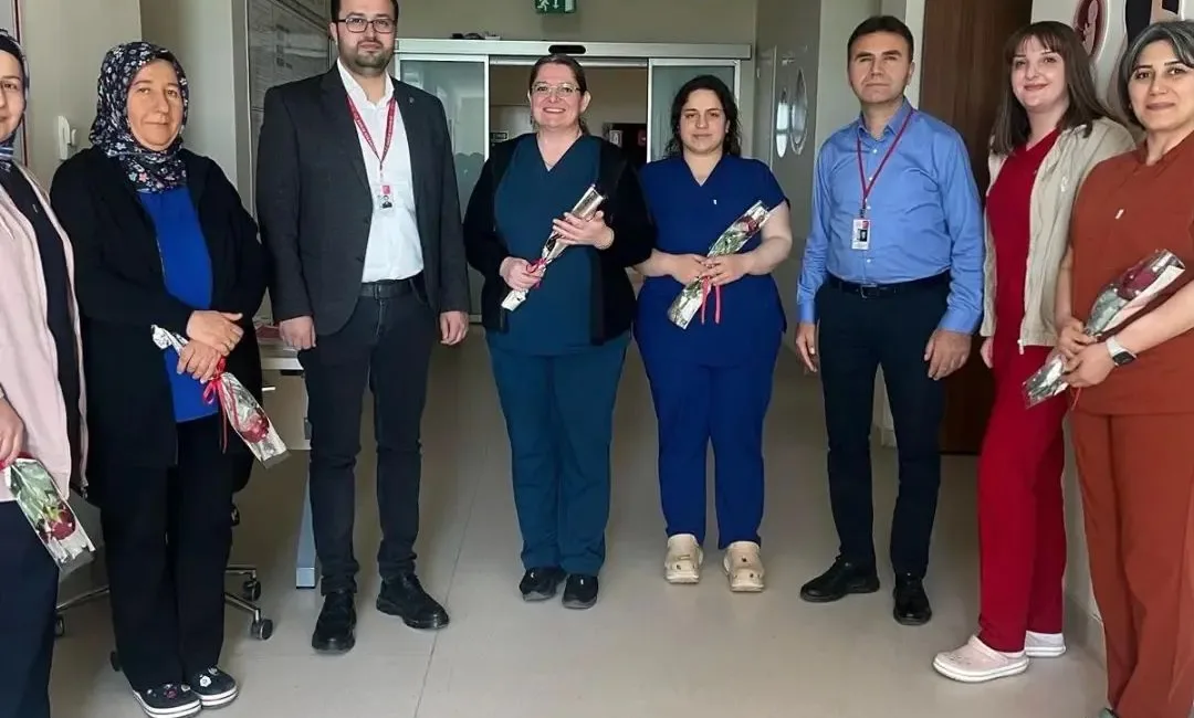 Kahramanmaraş’ın Andırın ilçesinde, 21-28 Nisan Ebeler Haftası kapsamında anlamlı bir