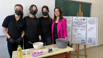 Kahramanmaraş'ın Andırın ilçesinde, Şehit Tacettin Çeribaş Anadolu Lisesi tarafından düzenlenen