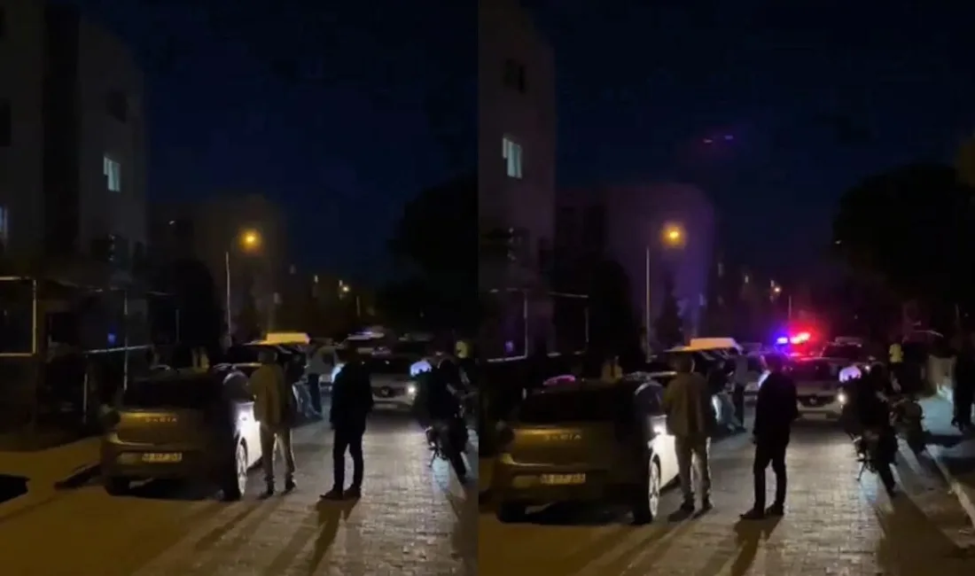 Kahramanmaraş'ın Dulkadiroğlu ilçesinde bir apartmana pompalı silahla saldırı düzenlendi.