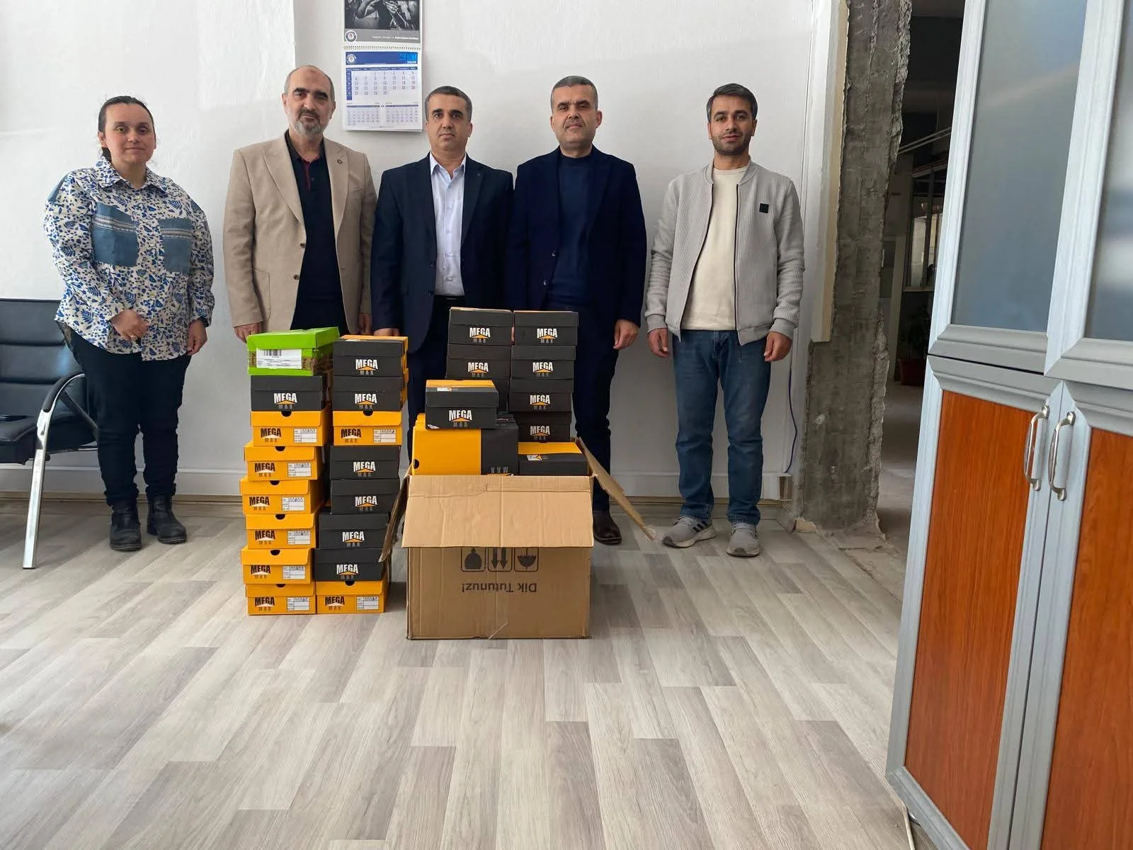 Andırınlı Çocuklara Anlamlı Destek: 80 Çift Spor Ayakkabı Hediye edildi
