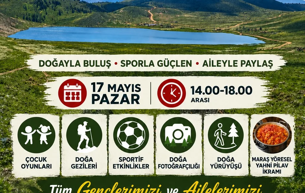 Karagöl’de Büyük Buluşma: Bertiz Vakfı ve Bertizspor’dan “Doğa Seferberliği”
Kahramanmaraş’ın eşsiz
