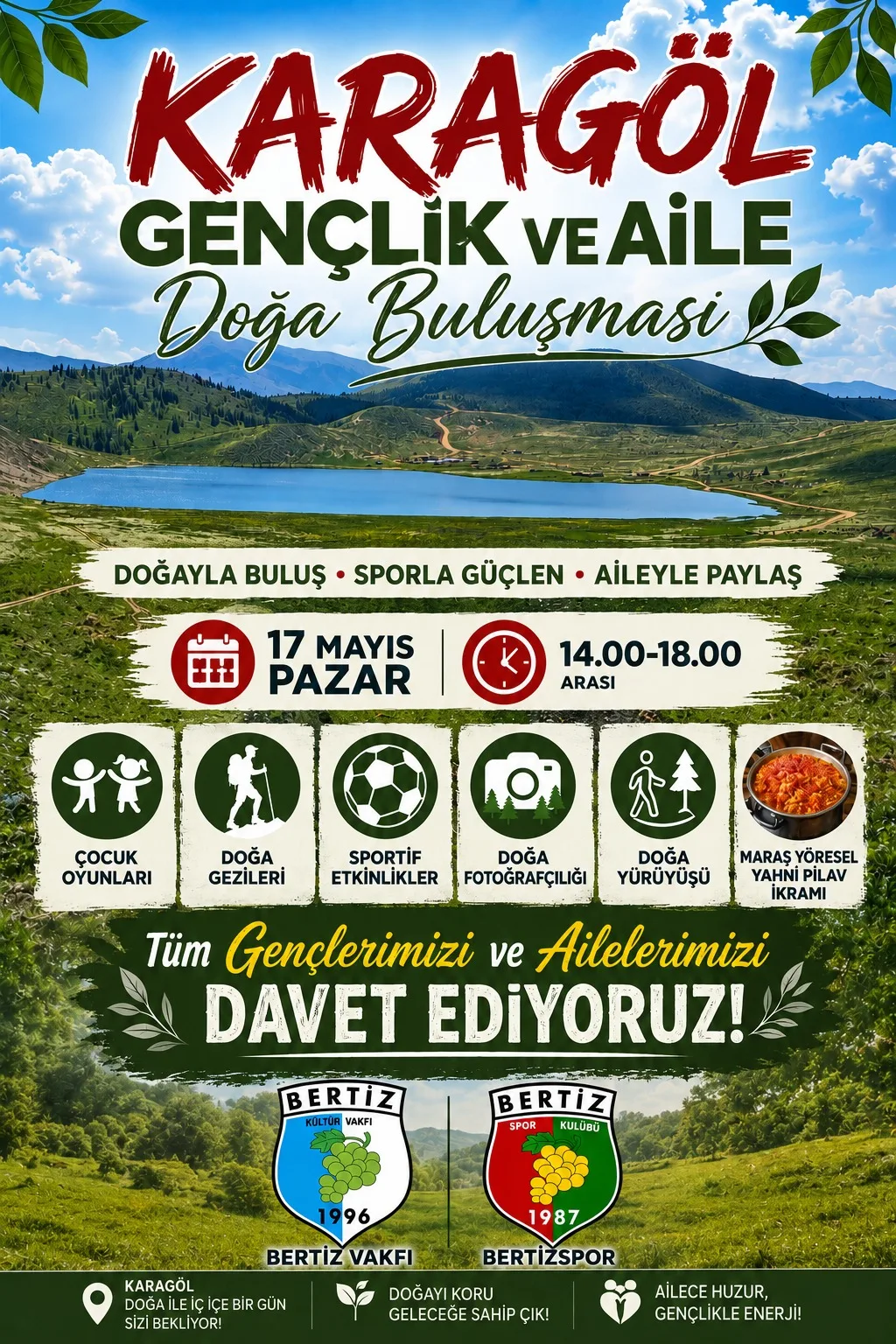 Karagöl'de Dev Buluşma: Gençler ve Aileler Doğada Bir Araya Geliyor!