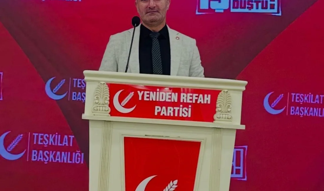 Yeniden Refah Partisi Andırın İlçe Başkanı Serdar Bıçakcı, Andırın İlçe