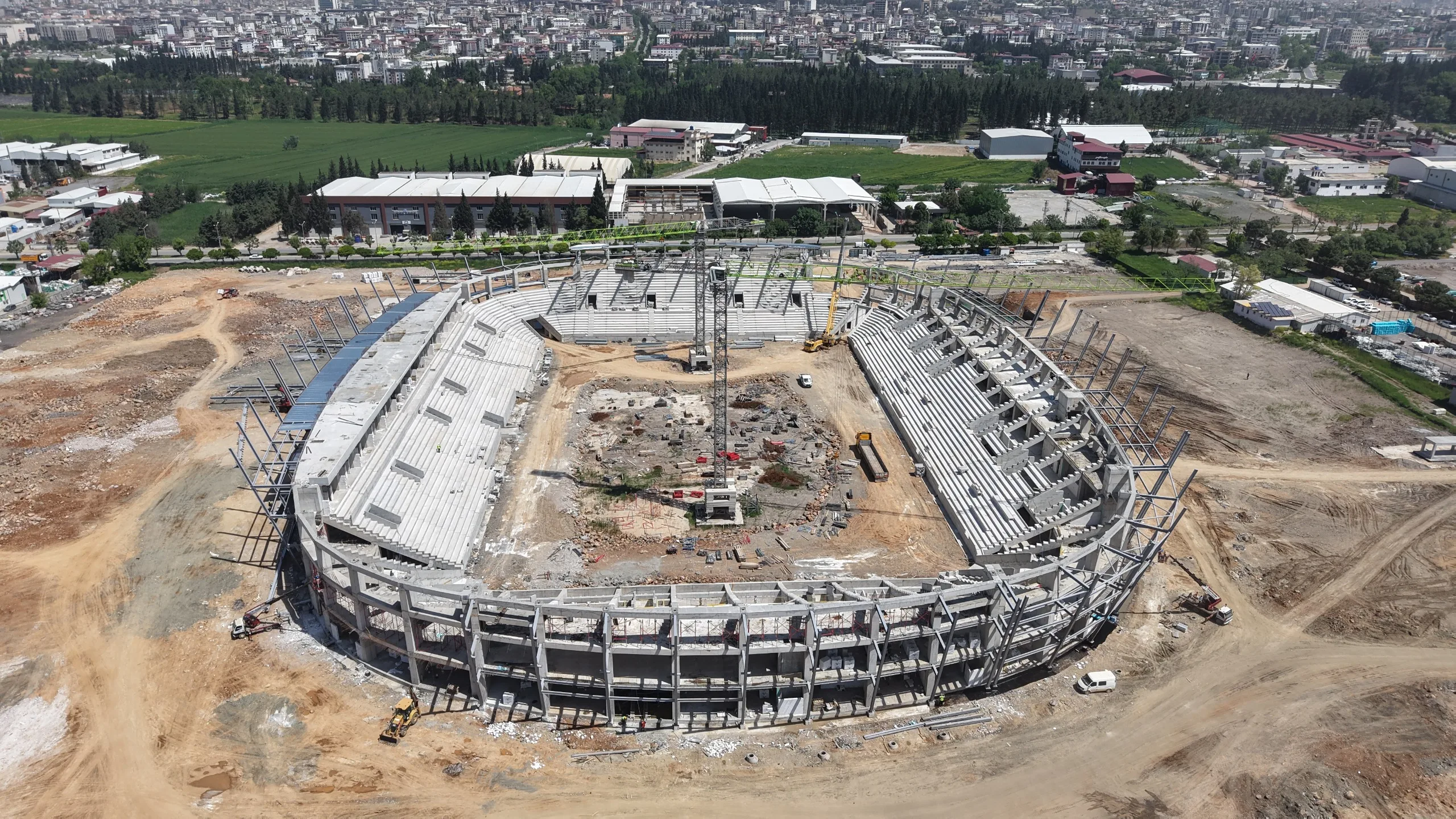 Kahramanmaraş’ın Yeni Stadında Dev Adım: %43’ü Tamamlandı! Kahramanmaraş’ın Yeni Stadında Dev Adım: %43’ü Tamamlandı!