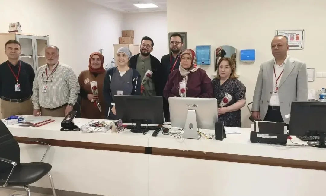 Andırın Devlet Hastanesi idari kadrosu, sağlık sisteminin bel kemiği olan