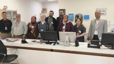 Andırın Devlet Hastanesi idari kadrosu, sağlık sisteminin bel kemiği olan