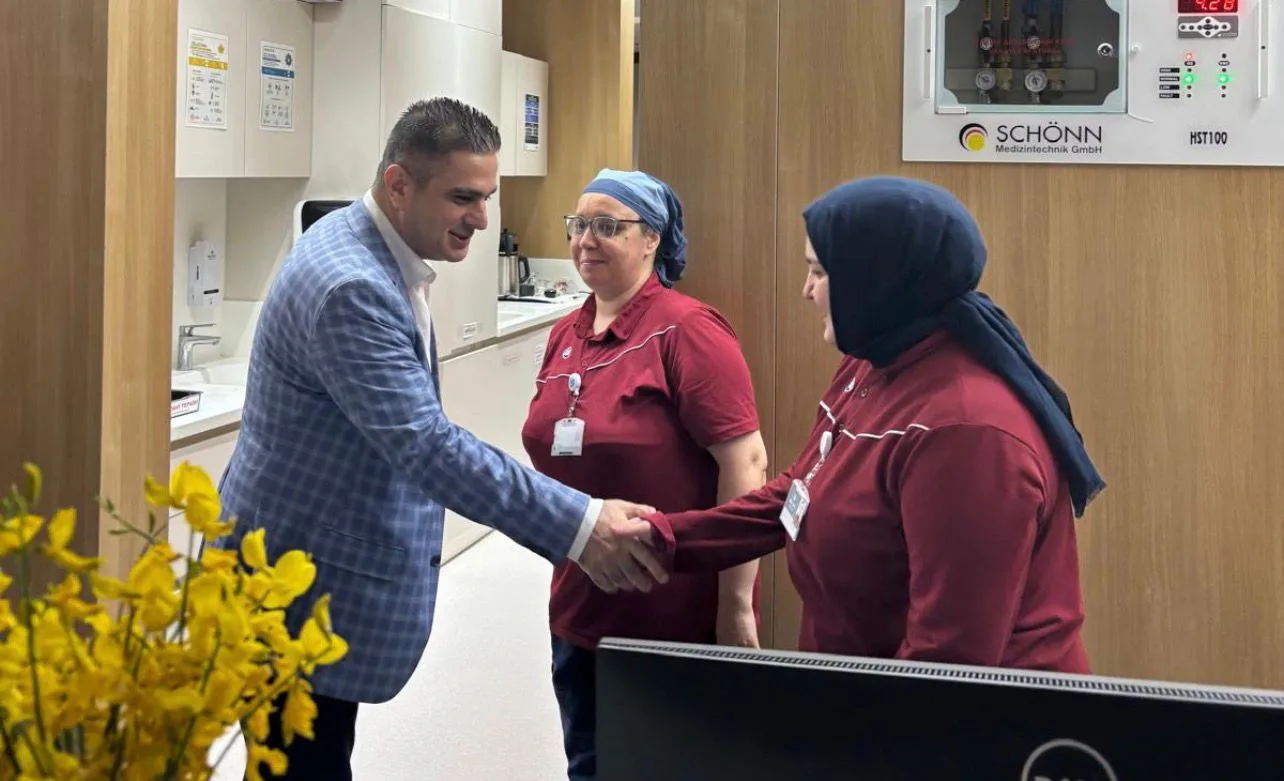 HG Hospital’de Bayram Mesaisi: Moral Veren Ziyaret