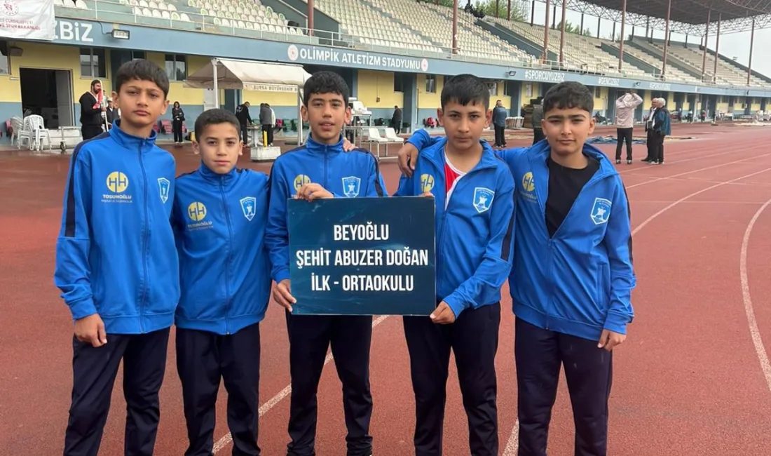 Kahramanmaraş’ın Türkoğlu ilçesi, atletizmde Türkiye çapında bir başarıya imza attı.
