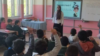 Boğazören İlkokulu ve Ortaokulu, öğrencilerini dijital dünyanın risklerine karşı korumak