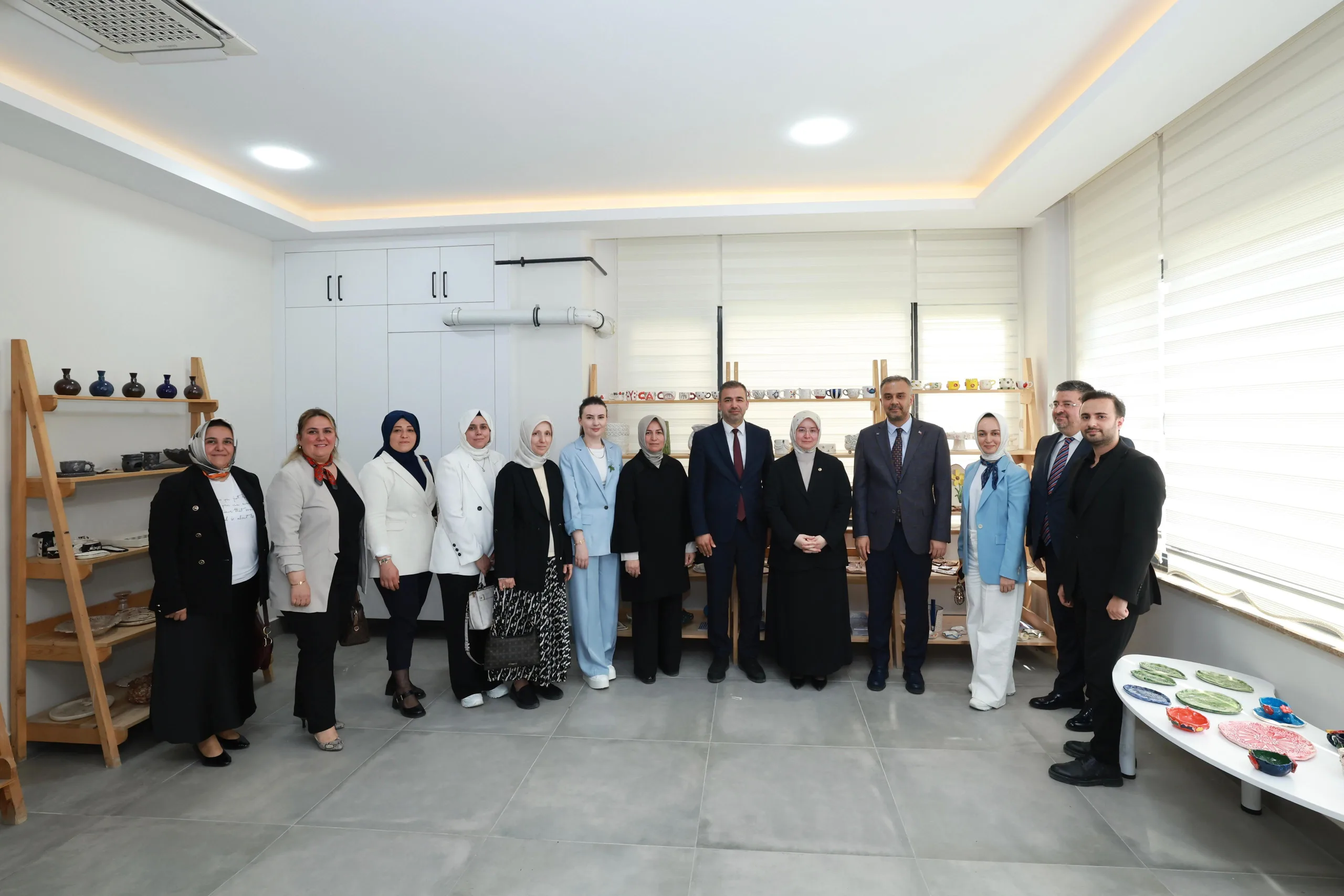 Onikişubat Belediyesi Kadın Emeği Seramik Atölyesi’nin eserleri görücüye çıktı