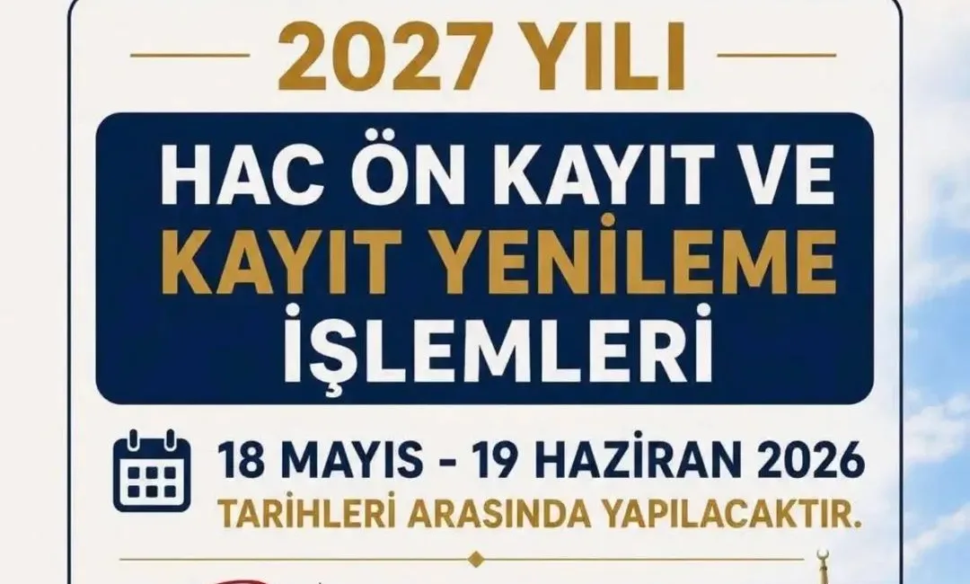 Kutsal topraklara gitme hayali kuran yüz binlerce vatandaşın merakla beklediği