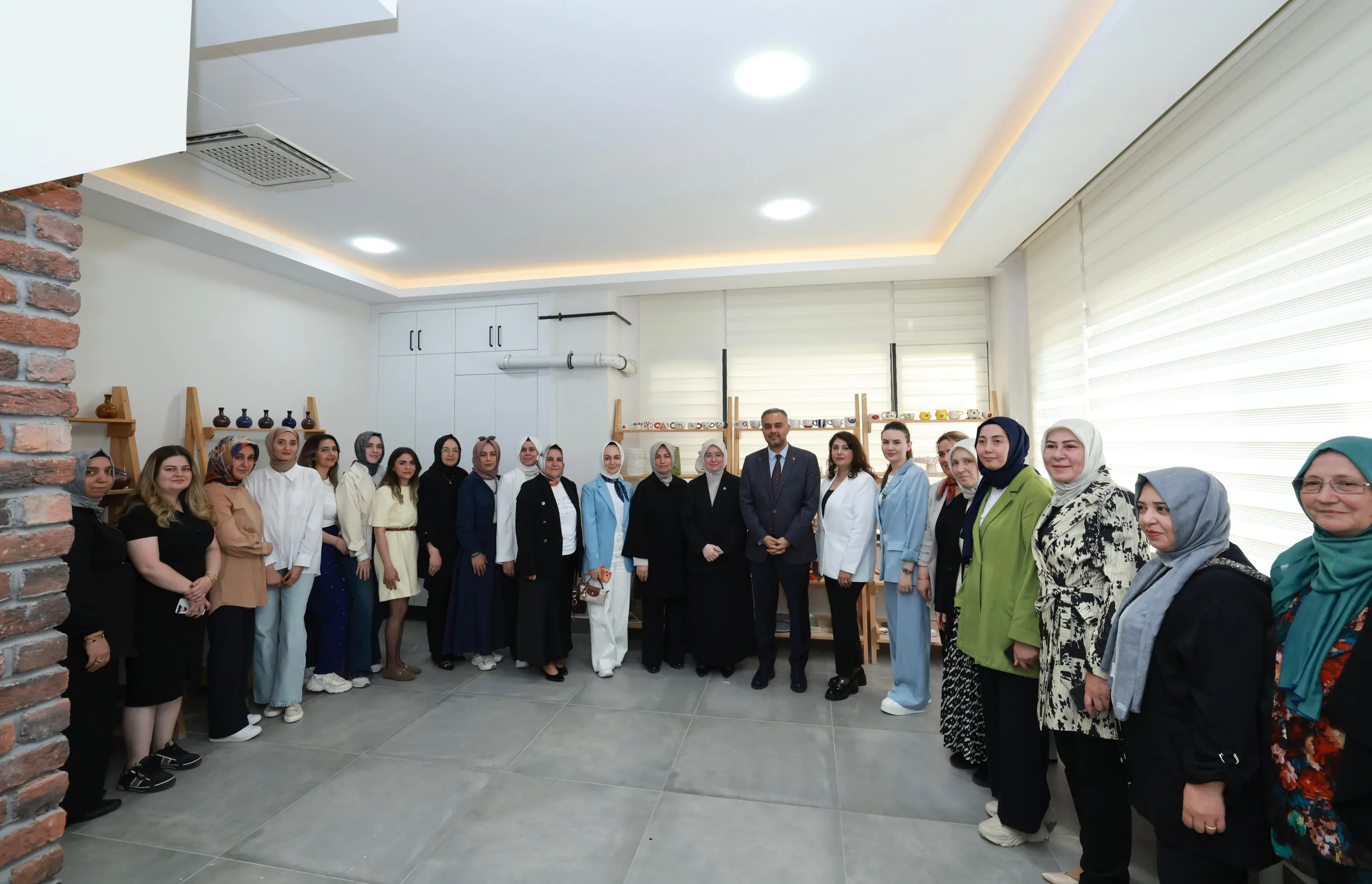 Onikişubat Belediyesi Kadın Emeği Seramik Atölyesi’nin eserleri görücüye çıktı
