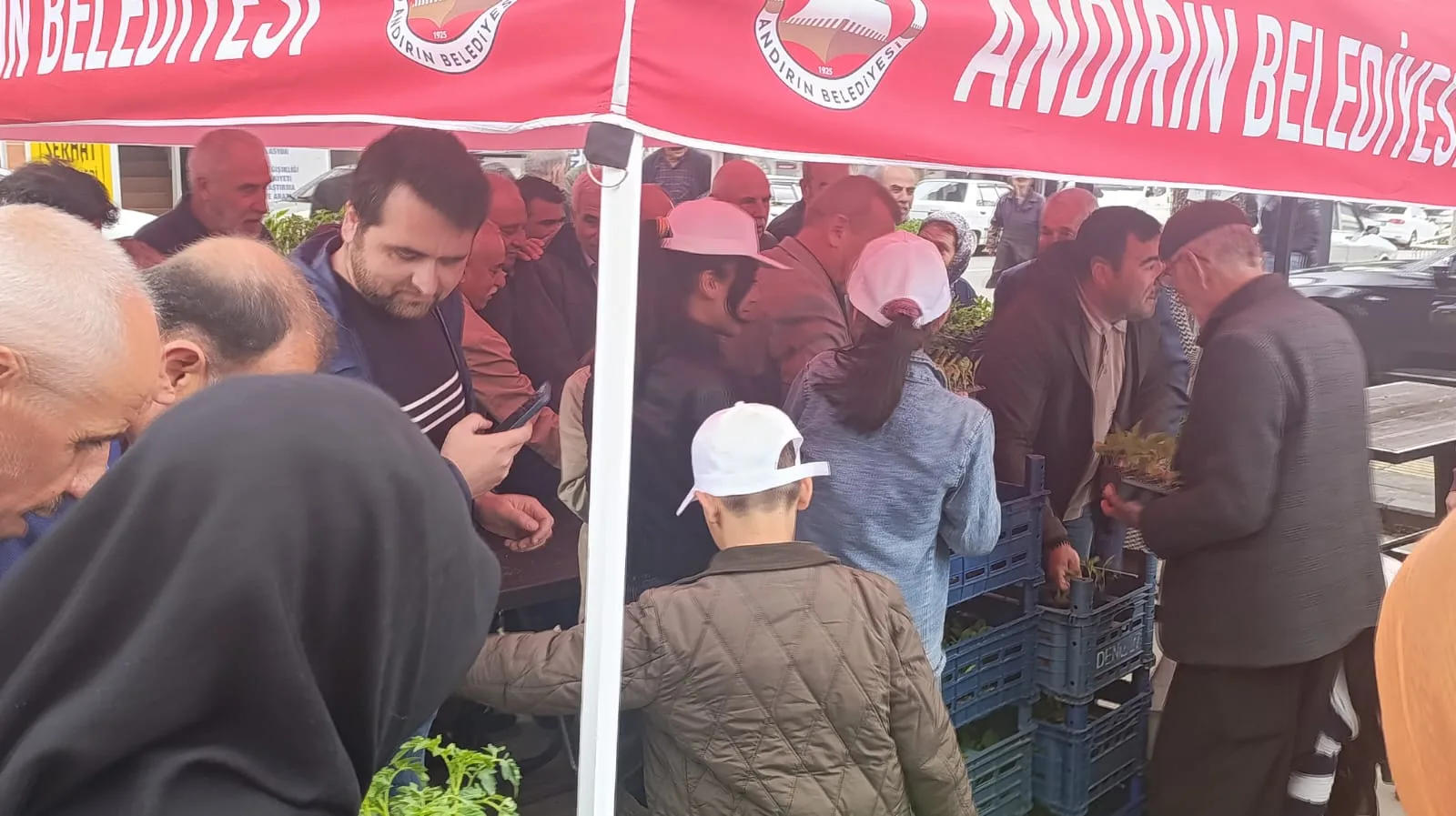 Andırın’da Öğrencilerden Anlamlı Toplum Hizmeti: 3 Bin Fide Vatandaşla Buluştu!