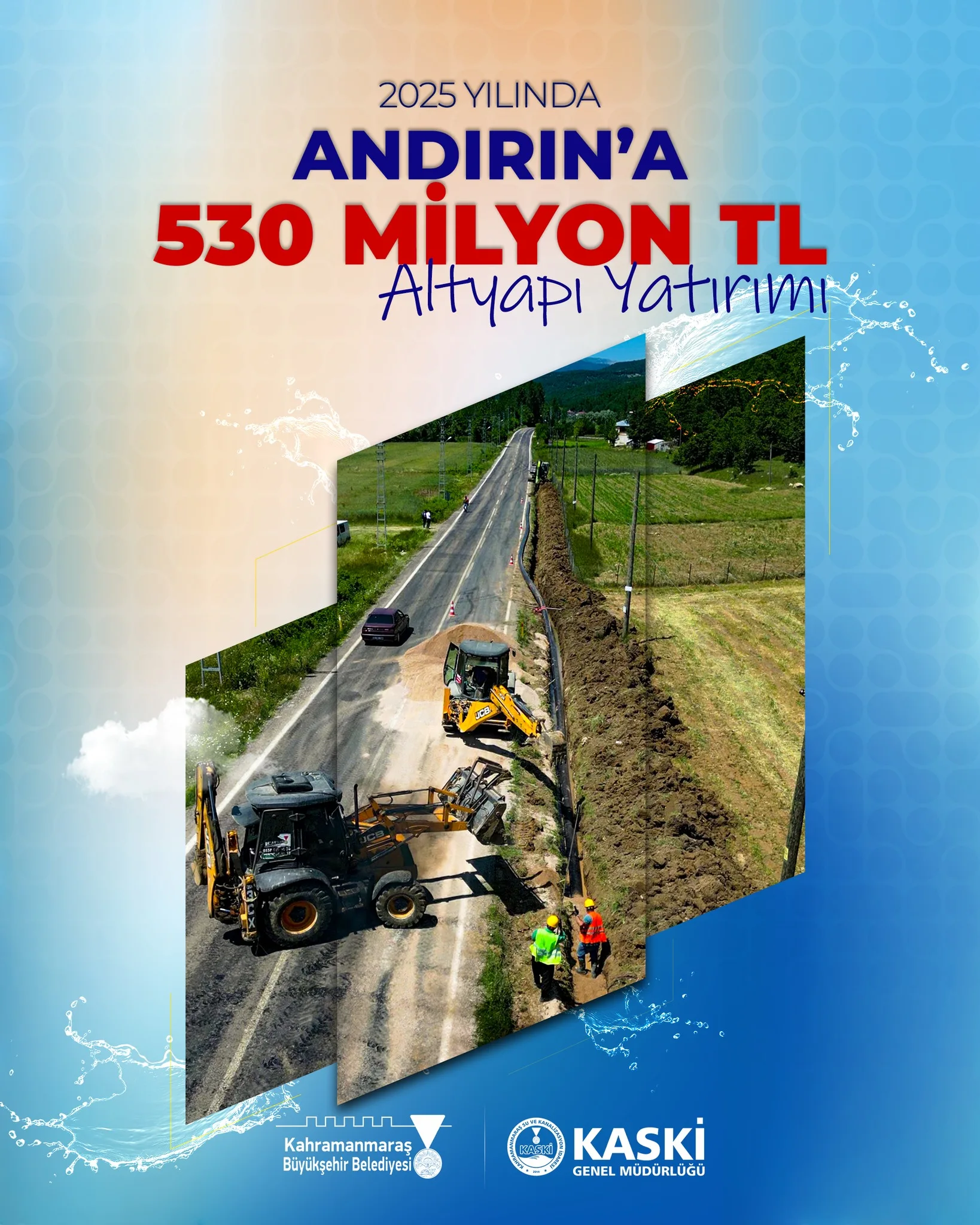 Andırın’a dev altyapı yatırım!