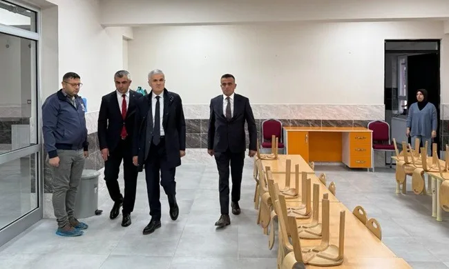 İl Millî Eğitim Müdürü Akpınar'dan Pazarcık'ta Eğitim Mesaisi