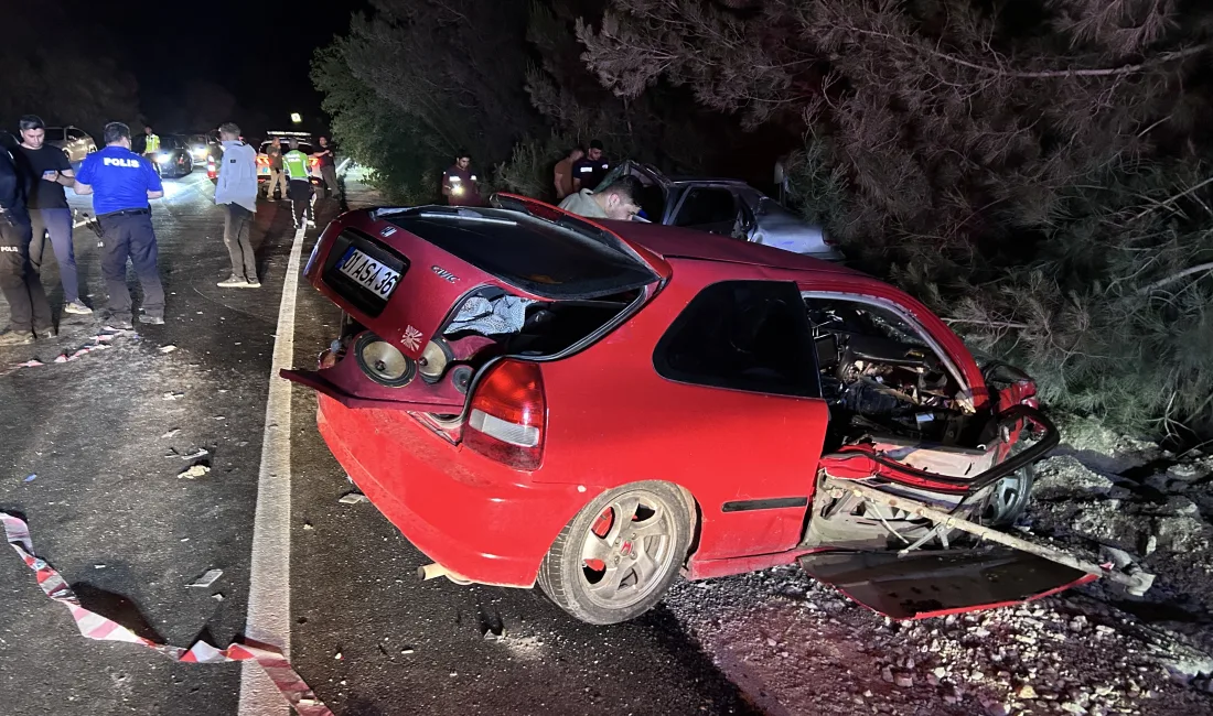İki otomobilin kafa kafaya çarpıştığı kazada karı-koca öldü, 4 yaşındaki