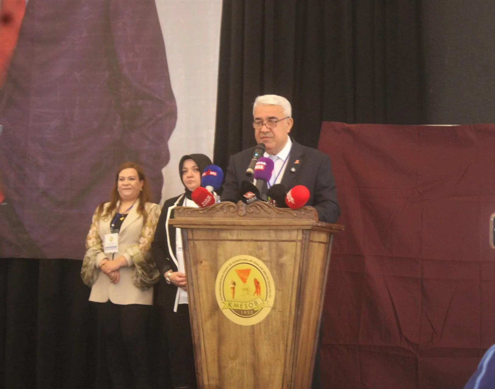 KMESOB’de gerçekleştirilen seçimli olağan genel kurulda mevcut başkan Ahmet Kuybu