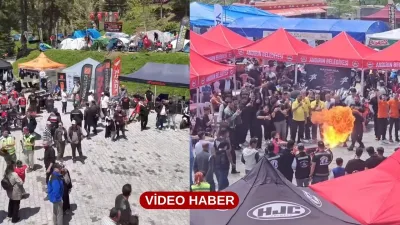 Andırın, hafta sonu motosiklet tutkunlarının buluşma noktası oldu. Bu yıl