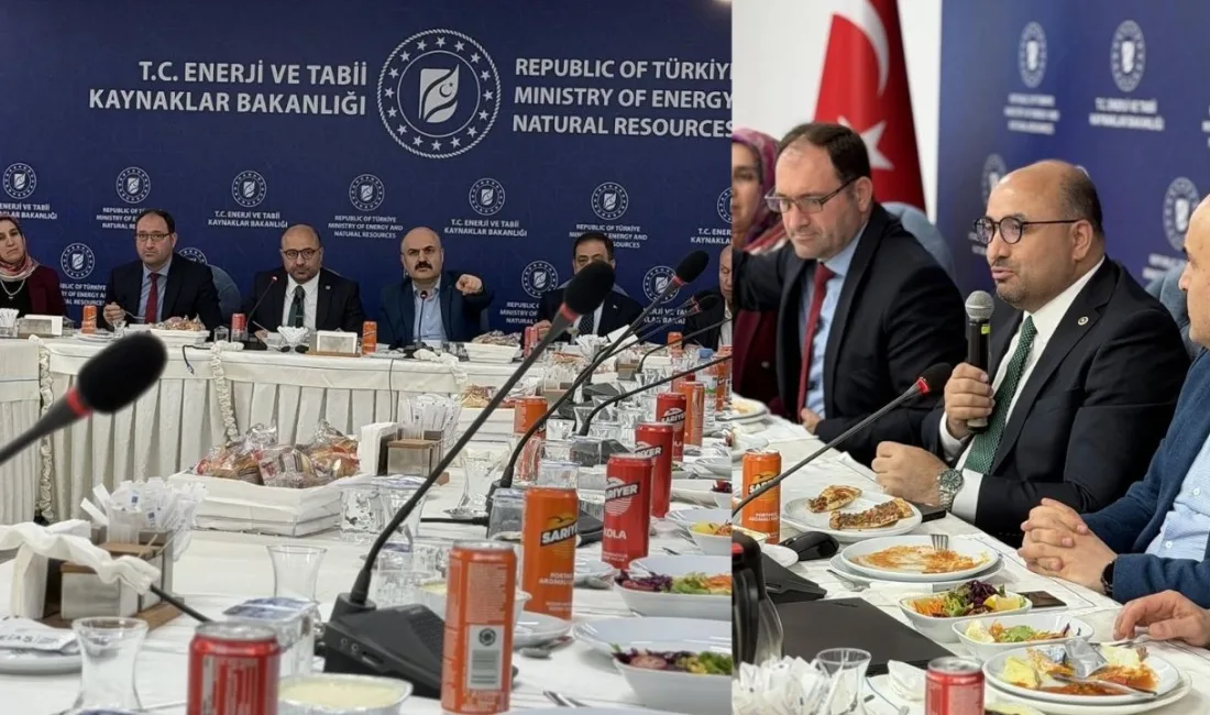 Andırınlı AK Parti Kahramanmaraş Milletvekili Mehmet Şahin, Ankara’da Afşinbey Eğitim