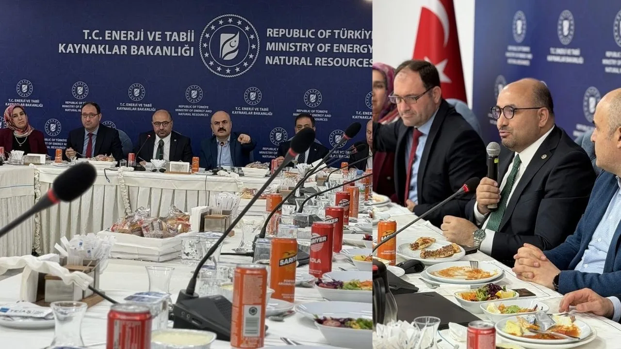Andırınlı AK Parti Kahramanmaraş Milletvekili Mehmet Şahin, Ankara’da Afşinbey Eğitim