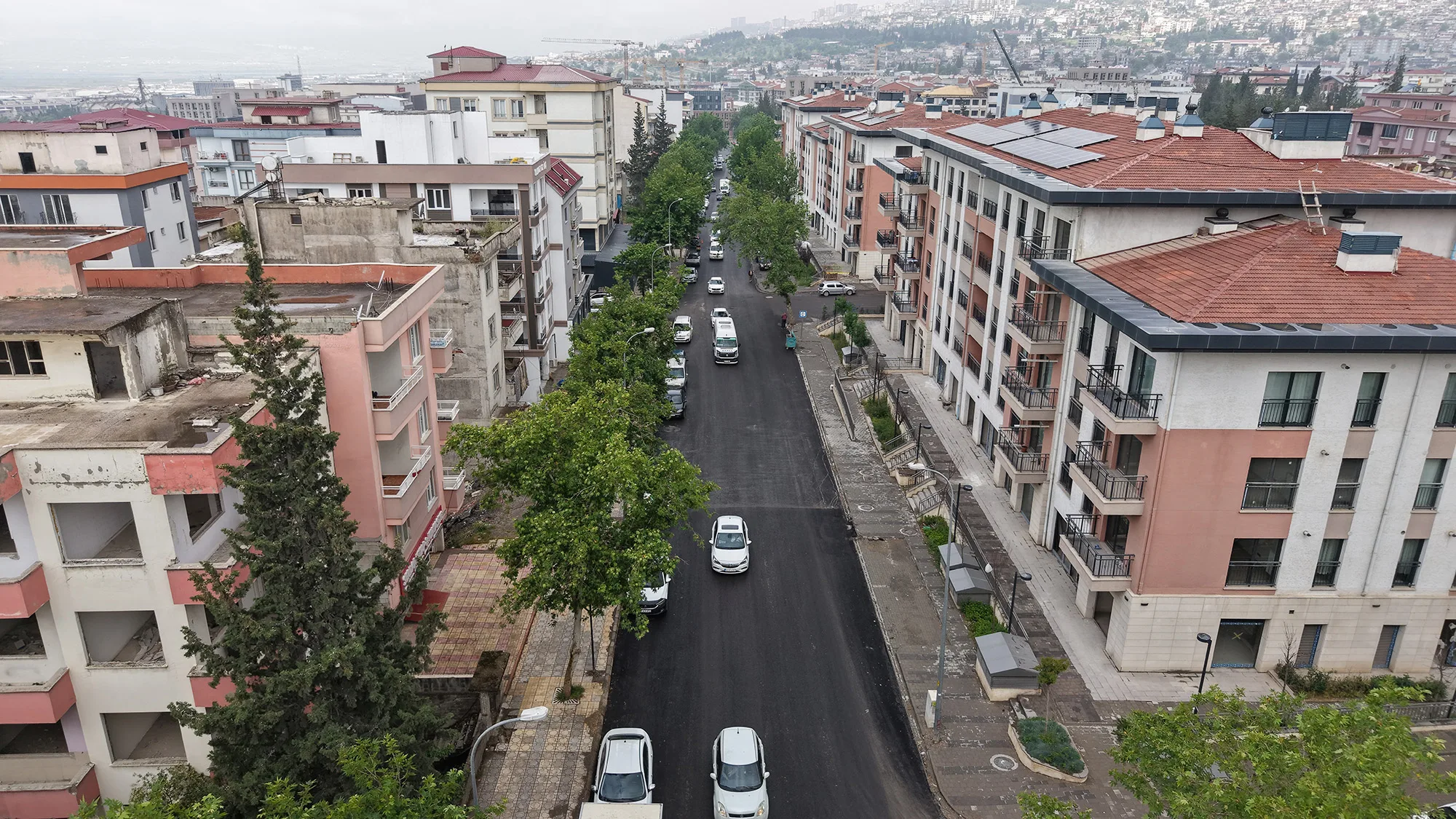 Kahramanmaraş’ta O Cadde Baştan Uca Yeniledi