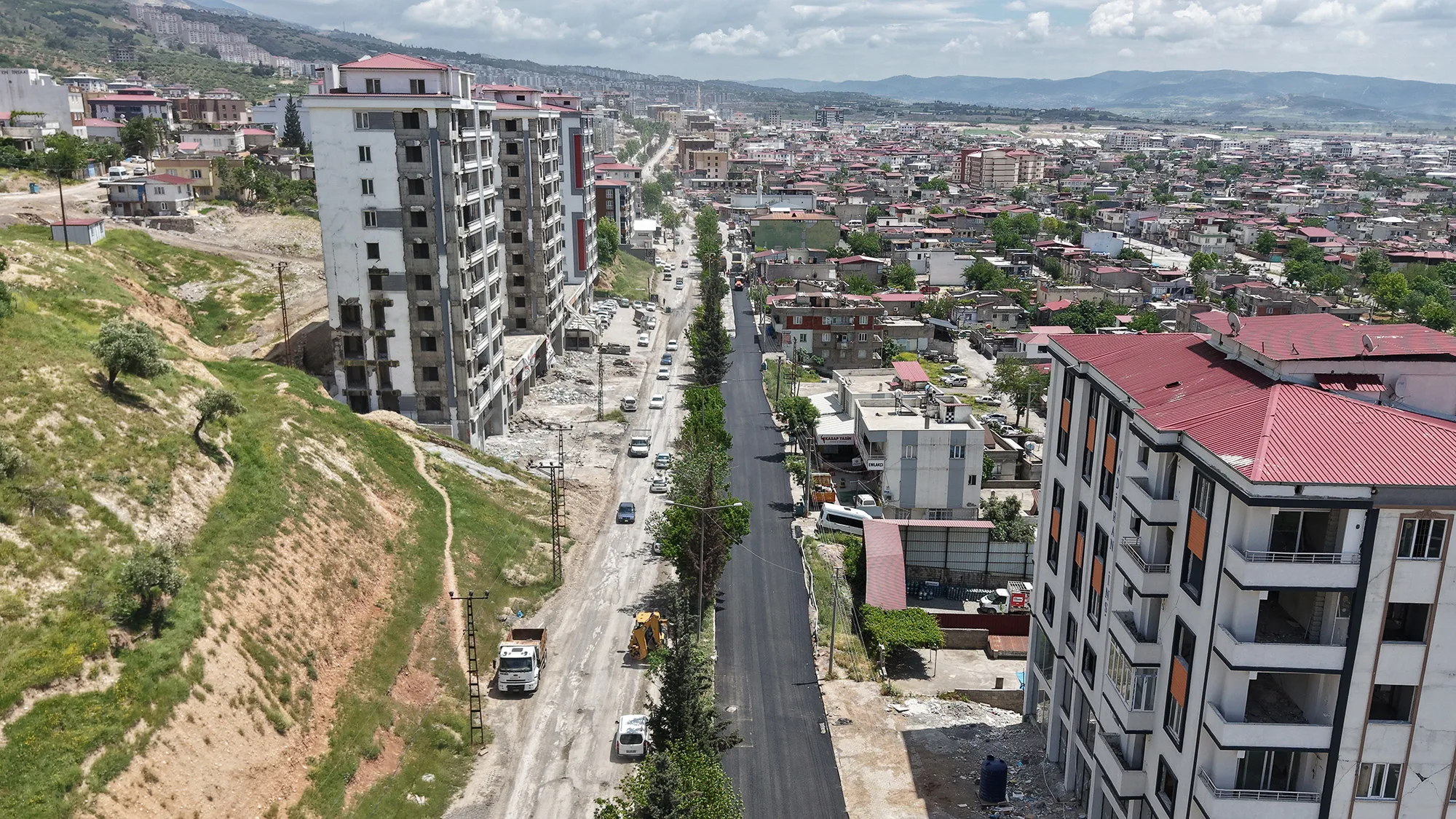 Dulkadiroğlu’nun kalbi asfaltlanıyor!