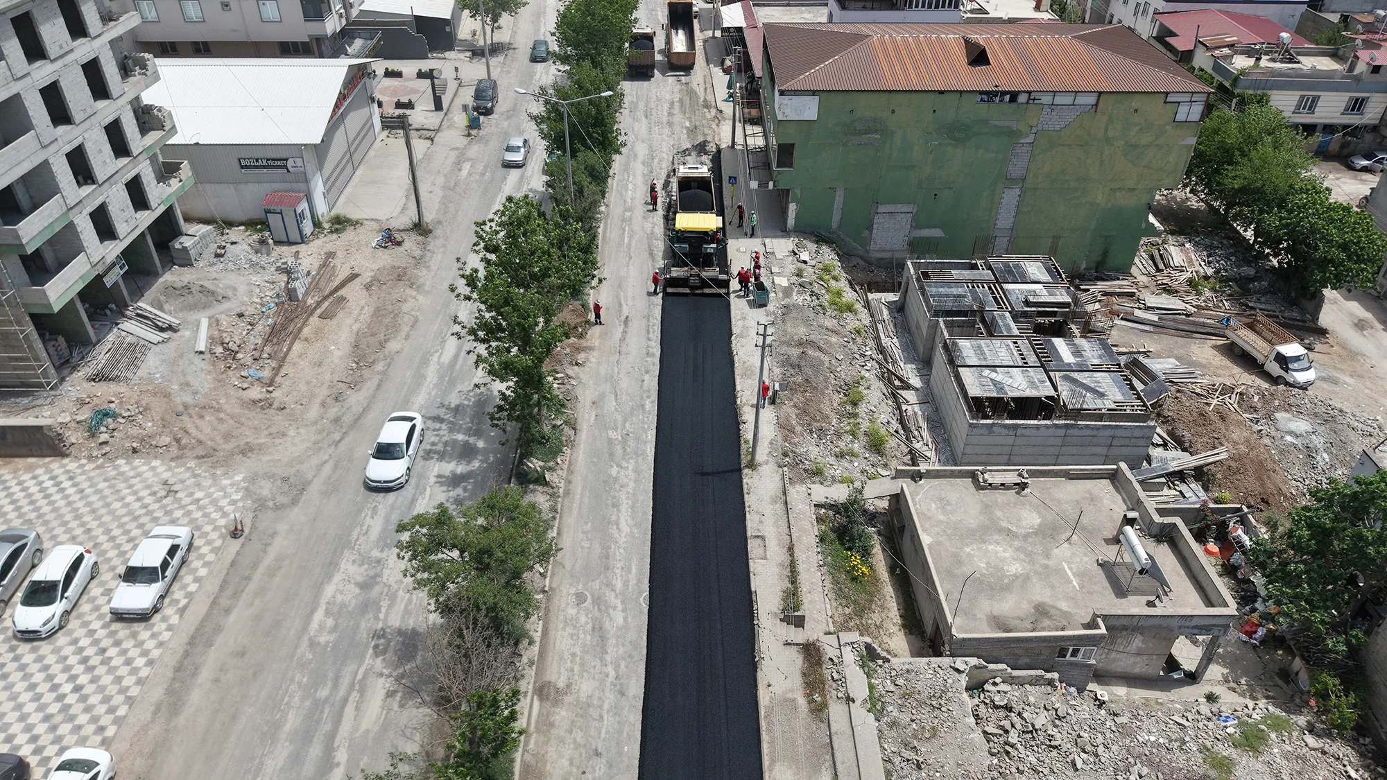 Dulkadiroğlu’nun kalbi asfaltlanıyor!