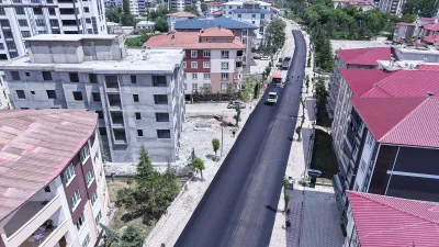 Kahramanmaraş Büyükşehir Belediyesi, Elbistan’ın ulaşımdaki can damarlarından Pınarbaşı Caddesi’nde 1