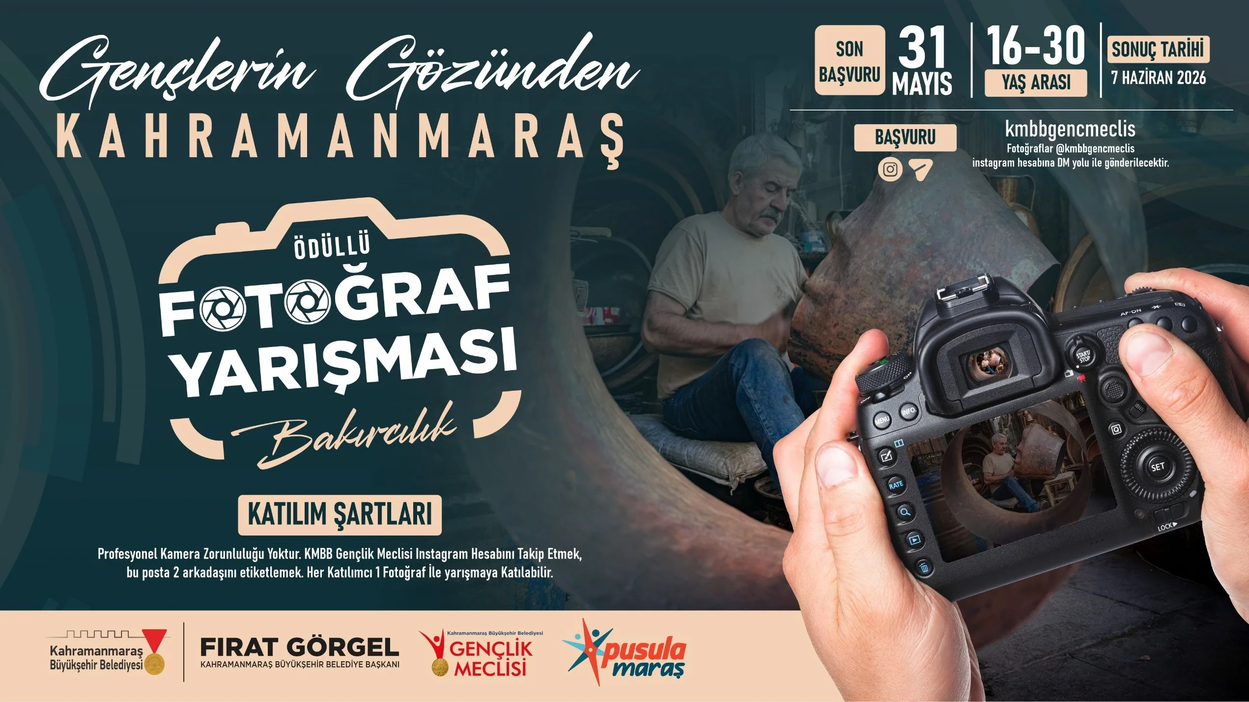 Kahramanmaraş’ta Ödüllü Fotoğraf Yarışması