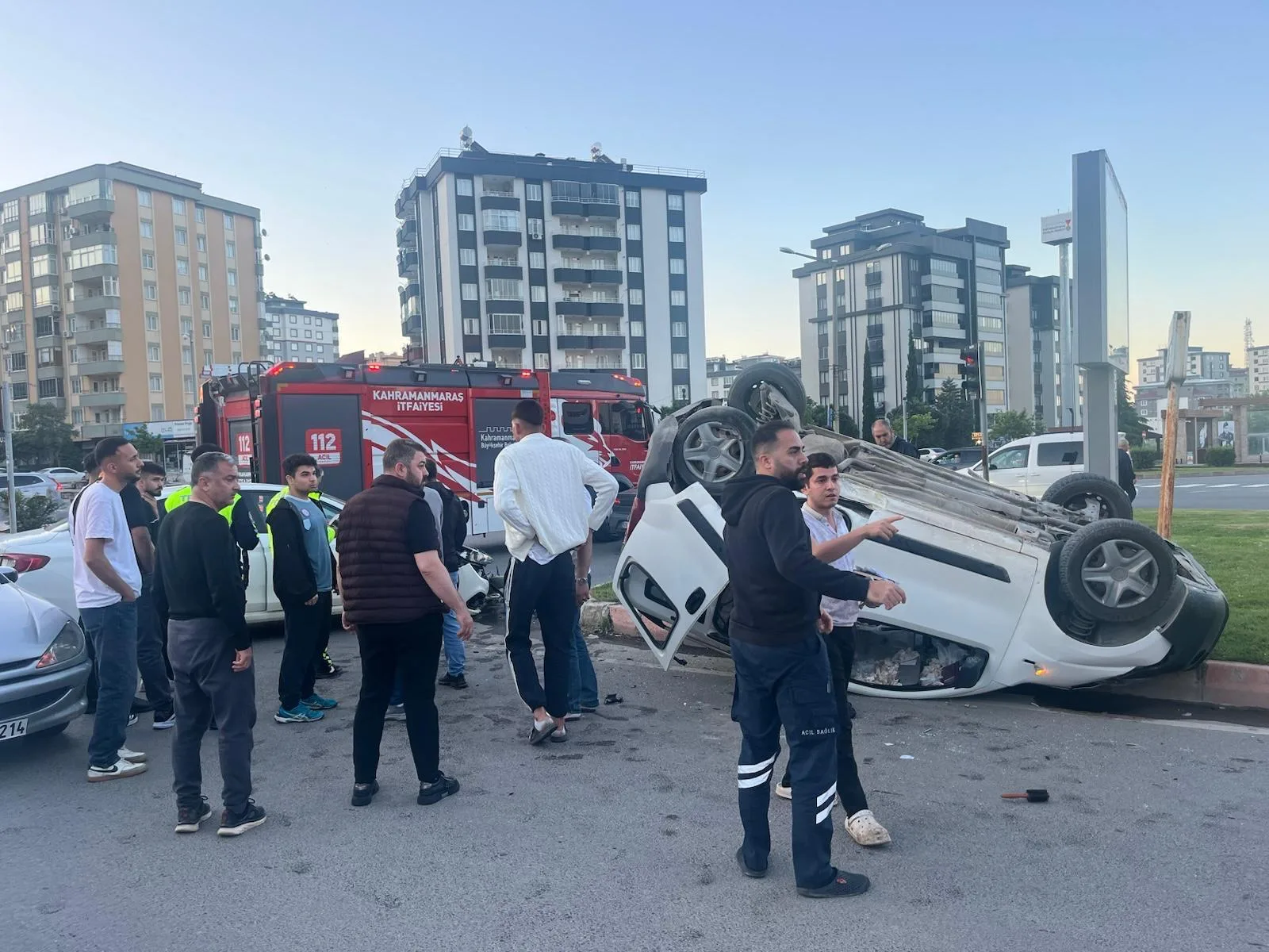 Kahramanmaraş’ta 12 Saatte 4 Ayrı Trafik Kazası: 10 Yaralı