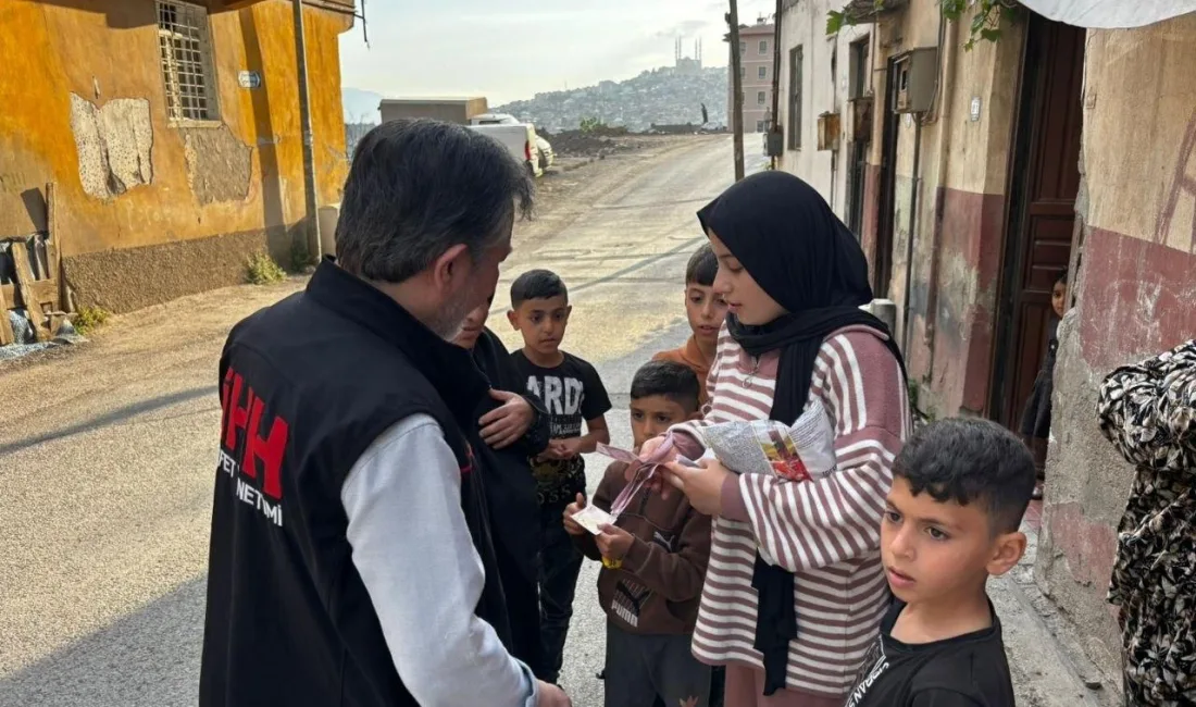 Kahramanmaraş İHH İnsani Yardım Vakfı, Kurban Bayramı dolayısıyla yetim ve